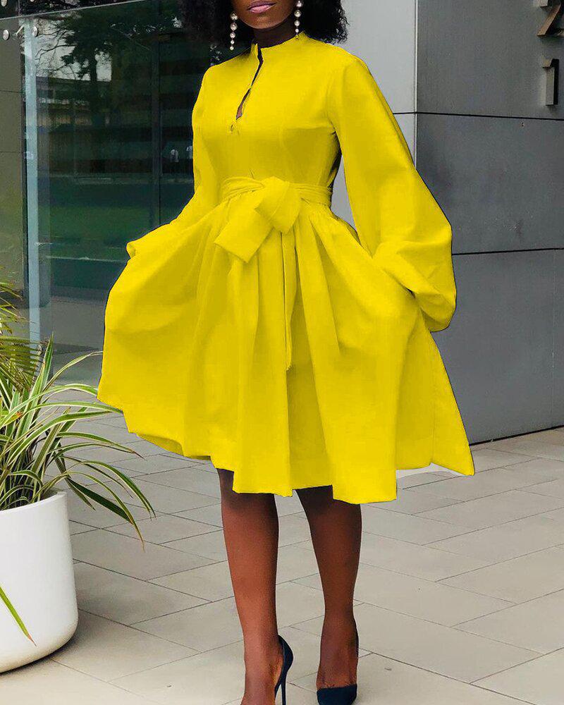 Dresses - Γυναικεία Μονόχρωμη Φούστα Tutu Με Μανίκια - Γυναικεία μόδα σε εξαιρετικές τιμές! - Minx.gr🥇